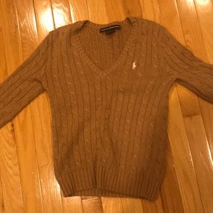 RALPH LAUREN cable sweater NWOT